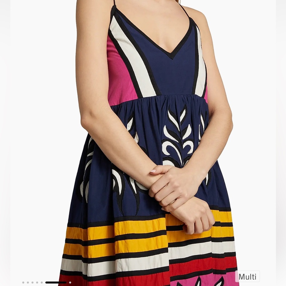 Carolina K - Antonella Striped Cotton Midi-Dress✨ - Picture 3 of 6